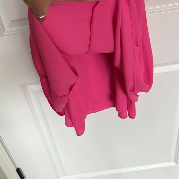 NWT Francesca’s Ayla Double Layer Shift Dress. - Picture 9 of 11